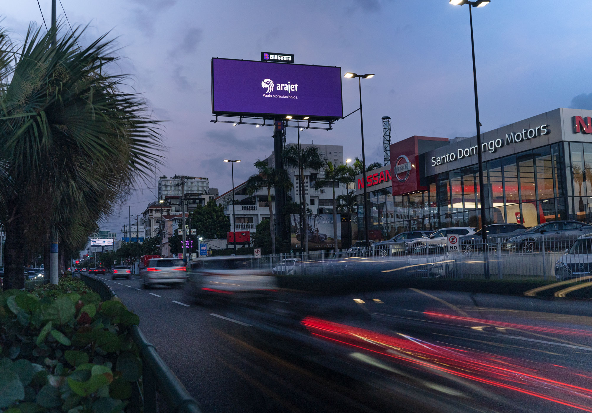 Billboard DOOH- Agora - Arajet