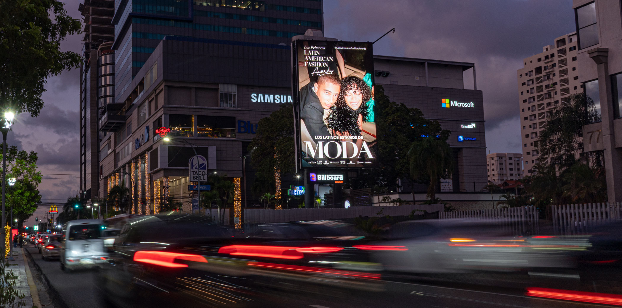 Billboard DOOH - La vertical - Latin Fashion