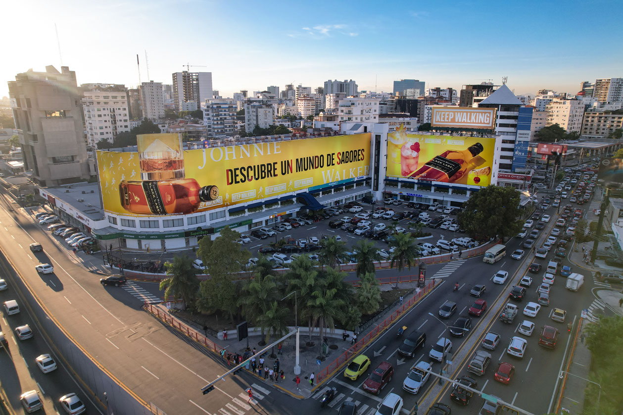 Billboard Dominicana - Johnnie Walker - Bajante